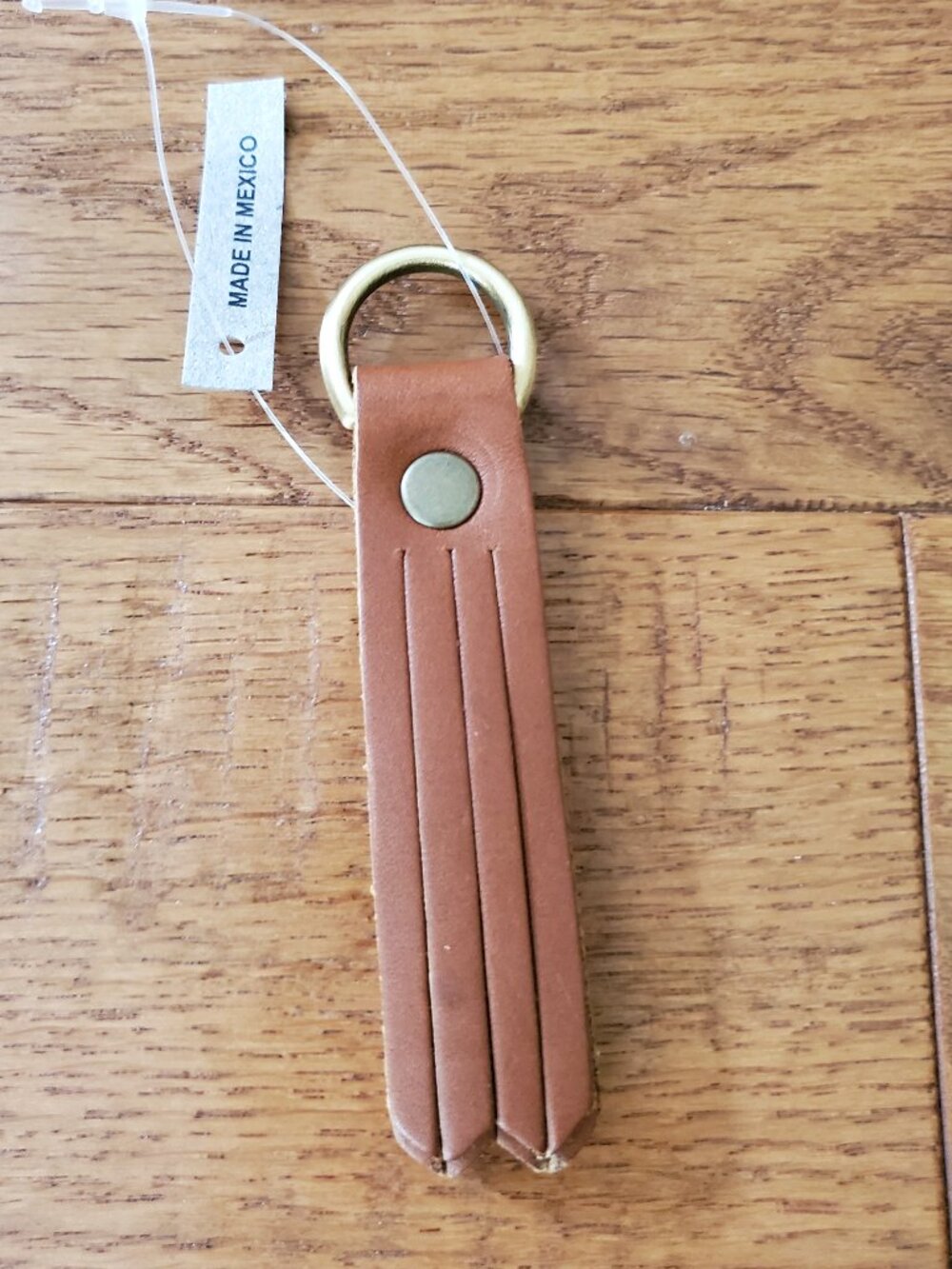 BNNU Portland Leather Sunkissed Keychain
